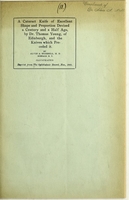 view A cataract knife of excellent shape and proportion devised a century and a half ago, by Dr. Thomas Young, of Edinburgh, and the knives which preceded it / by Alvin A. Hubbell.