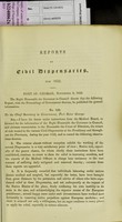 view Reports on civil dispensaries at the Presidency and in the provinces of Madras, during the year 1852.
