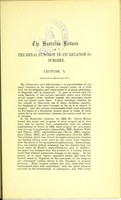 view The Hunterian lectures on the renal function in its relation to surgery : delivered before the Royal College of Surgeons of England / by J.W. Thomson Walker.