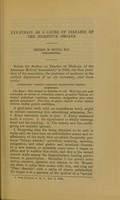 view Eye-strain as a cause of diseases of the digestive organs / George M. Gould.