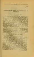 view Torticollis and spinal curvature due to eyestrain / by George M. Gould.