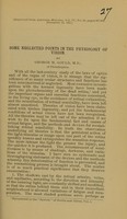 view Some neglected points in the physiology of vision / by George M. Gould.