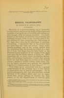 view Medical paleography / by George M. Gould.