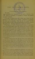 view The vaccination laws : a letter addressed (by permission) to the Rt. Hon Lord Lyttelton / by T. Baker.