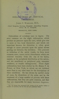 view Dislocations of cervical vertebrae / by James P. Warbasse.