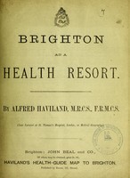 view Brighton as a health resort / by Alfred Haviland.