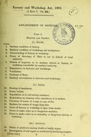 view Factory and Workshop Act, 1901.