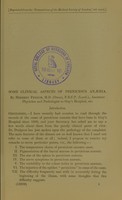 view Some clinical aspects of pernicious anaemia / by Herbert French.