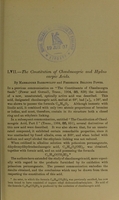 view The constitution of chaulmoogric and hydnocarpic acids / by Marmaduke Barrowcliff and Frederick B. Power.