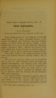 view Hernia diaphragmatica : foredrag med demonstration i Med. selskab 8de november 1905 / E.H. Hansteen.