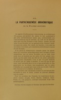 view Sur la parthénogénèse arrhénotoque de la fourmi ouvrière / Janet, Charles.