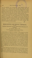 view Address delivered at the Pathological Society of London, on Tuesday, January 18th / by Sir James Paget.