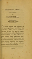 view Dissertatio medica inauguralis de pathologia et medela dysenteriae ... / eruditorum examini subjicit Thomas Green.