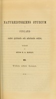 view Naturhistoriens studium i Finland under sjuttonde och adertonde seklet / tecknadt af Otto E.A. Hjelt.