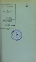 view Practical infant feeding : [a study of four hundred cases] / by Reuel A. Benson.