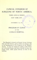view The Society of the Lying-in Hospital of the City of New York.