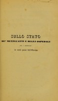 view Sullo stato de'mentecatti e degli ospedali per i medesimi in varii paesi dell'Europa : narrazione con osservazioni critiche / del dottore G. Stefano Bonacossa.