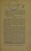 view A study of the nativity, sex and age, occupation, and social condition of three thousand four hundred and thirty-six cases of senile cataract operated upon at the Wills Hospital in Philadelphia / by Charles A. Oliver.