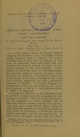 view Chronic intestinal stasis surgically considered / by William Seaman Bainbridge.