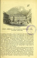 view Medical and surgical hospitals and lunatic asylums.