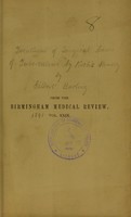 view On the treatment of surgical cases of tuberculosis by Koch's remedy : with abstracts of forty-four cases / by Gilbert Barling.