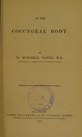 view On the coccygeal body / by W. Mitchell Banks.