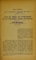 view Ueber die Erfolge der Urethroplastik bei der Behandlung narbiger Penisfisteln ; Widernatürlicher After mit Vorfall der Flexura sigmoidea : Heilung durch Ausschaltung des vorgefallen Darmstückes / von Prof. Dr. Czerny.