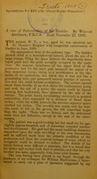 view A case of extroversion of the bladder / by William Anderson.