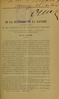 view De la résection de la hanche au point de vue de ses indications et de ses résultats définitifs : accroissement du membre réséqué, description d'un nouveau procédé opératoire / par L. Ollier.