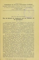 view Über die Herkunft der Lymphozyten und ihre Schicksale bei der Entzündung / Felix Marchand.