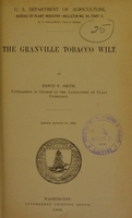 view The Granville tobacco wilt / by Erwin F. Smith.