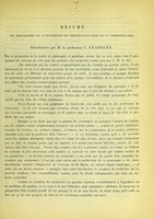 view Résumé du programme de l'Université de Christiania pour le 1er semestre 1861 : introduction / par C. Fearnley.