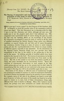 view The bearing of comparative and experimental investigation on the association of some forms of cancer with chronic irritation / by E.F. Bashford.