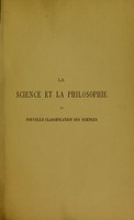 view La science et la philosophie : ou nouvelle classification des sciences / par Hubert Boëns.