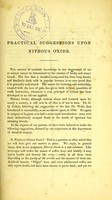 view Practical suggestions for making and inhaling nitrous oxide / by A.W. Sprague.
