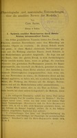 view Physiologische und anatomische Untersuchungen über die sensiblen Nerven der Muskeln / Carl Sachs.