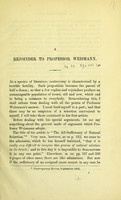 view A rejoinder to Professor Weismann / by Herbert Spencer.