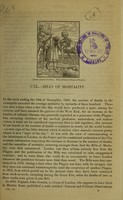 view Bills of mortality [London].