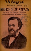 view 78 segreti necessari alle famiglie ossia il medico di se stesso / opra del Prof. Giuseppe Palamidessi.