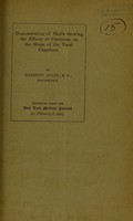 view Demonstration of skulls showing the effects of cretinism on the shape of the nasal chambers / by Harrison Allen.