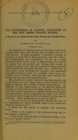 view The occurrence of painful affections of the feet among trained nurses : a series of 500 observations upon normal and disabled feet / by Robert W. Lovett.