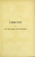 view L'Immunite dans les maladies infectieuses.