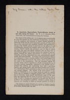 view Browne, W. A. F. - On Anaethesia, Hyperaesthesia, Psuedo-Aesthesia, chiefly as met with among the Insane