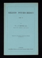 view Browne, W. A. F. - Religio Psycho-Medici Part II.