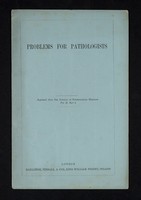 view Browne, W. A. F. - Problems for Pathologists