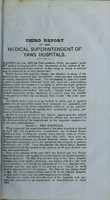 view Report of the medical superintendent of Yaws Hospitals.