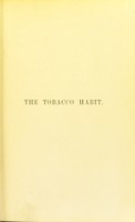 view The tobacco habit: its history and pathology : a study in birth-rates. Smokers compared with non-smokers.