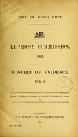 view [Report]. / Leprosy Commission.