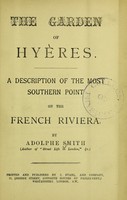 view The Garden of Hyères. A description of the most southern point of the French Riviera.