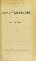 view Handbuch der Eingeweidelehre des Menschen / / von J. Henle ... ; mit 644 mehrfarbigen in den Text eingebruckten Holzstichen.